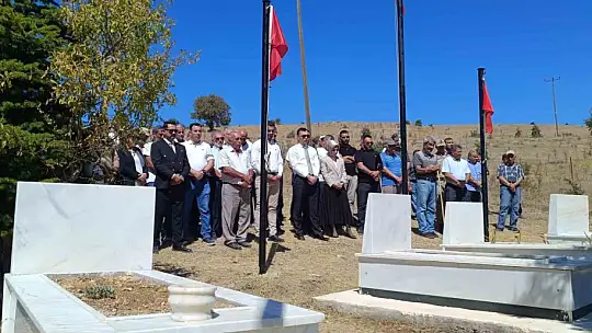 Güneybaşı Şehitleri şehadet yıldönümünde düzenlenen programla anıldı