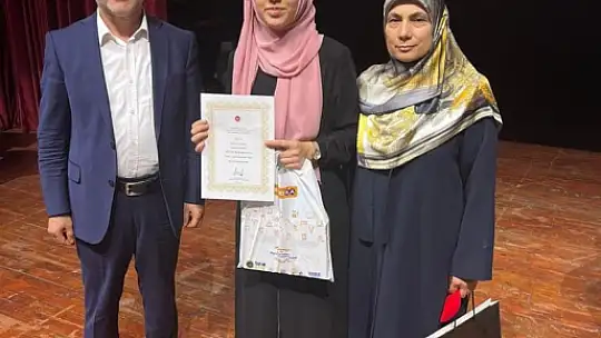Hafızlık yarışması Türkiye üçüncüsü Elazığ'dan