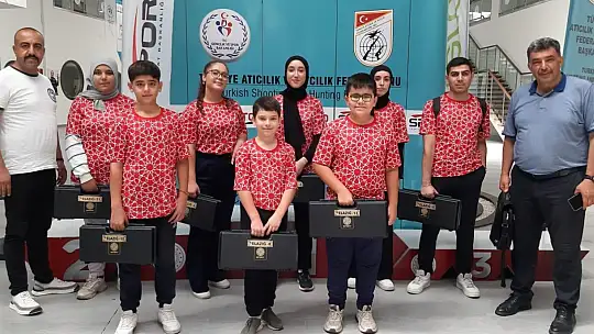 Havalı silahlar branşında Elazığ'da bir ilk