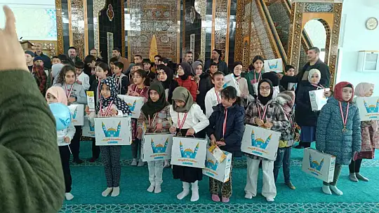 Haydi Çocuklar Camiye Projesi'nin ödül töreni düzenlendi