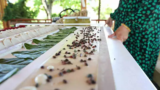 Hobi olarak başladı şimdi 45 çeşit sabun üretiyor