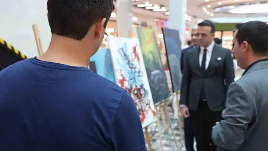 İnfaz koruma memurları öğretti, hükümlü çocuklar sanat eseri üretti