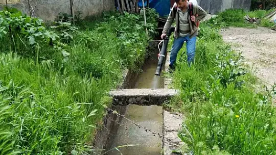 Keban'da haşere ile mücadele çalışması başladı