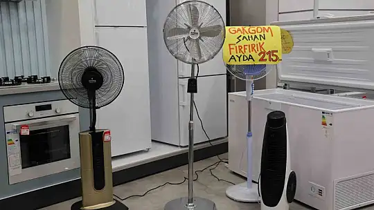 Klima stokları tükendi, vatandaşlar vantilatöre yöneldi