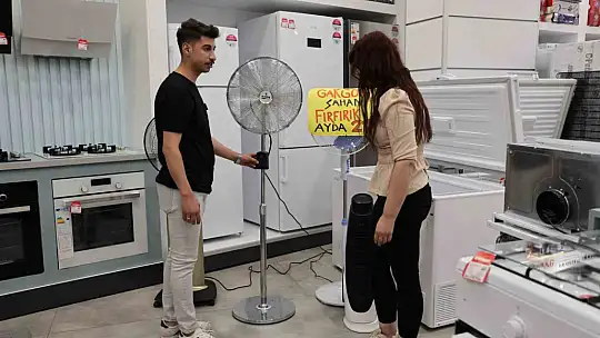 Klima stokları tükendi, vatandaşlar vantilatöre yöneldi