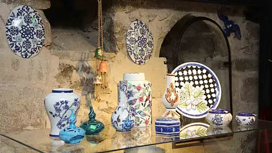 Kursiyerlerin el emekleri görücüye çıktı