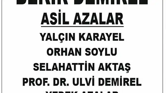 Mahallesine hizmet etmek isteyen profesör muhtar azası adayı oldu