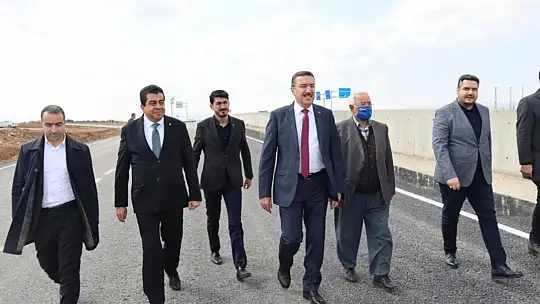 Malatya'da Kuzey Çevreyolu'nun 26,5 kilometrelik kısmı trafiğe açıldı