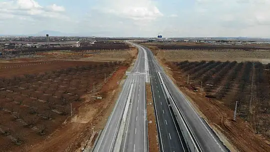 Malatya'da Kuzey Çevreyolu'nun 26,5 kilometrelik kısmı trafiğe açıldı