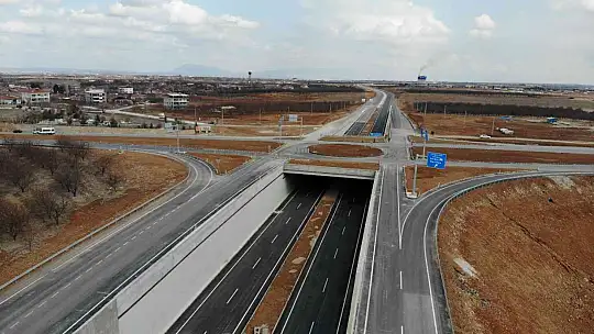 Malatya'da Kuzey Çevreyolu'nun 26,5 kilometrelik kısmı trafiğe açıldı