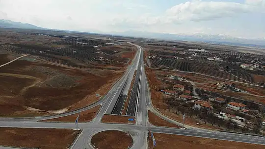 Malatya'da Kuzey Çevreyolu'nun 26,5 kilometrelik kısmı trafiğe açıldı