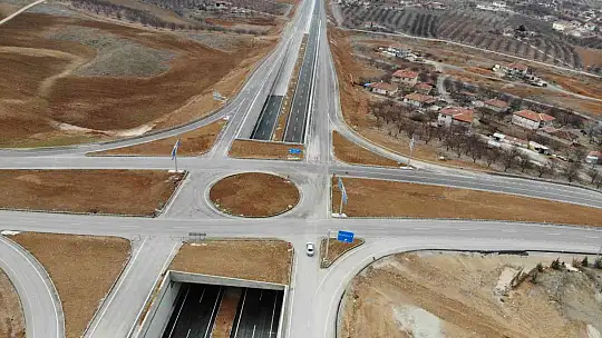 Malatya'da Kuzey Çevreyolu'nun 26,5 kilometrelik kısmı trafiğe açıldı