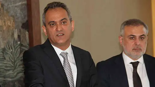 Milli Eğitim Bakanı Özer, Elazığ'a müjdeleri verdi