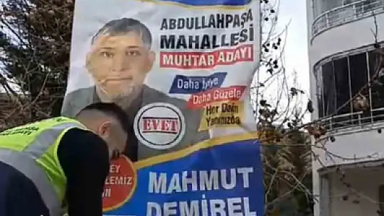 Muhtar adayının 'centilmen' hareketi takdir topluyor