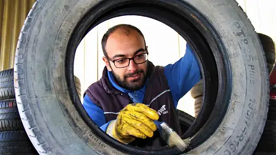 Oto lastikçilerde değişim yoğunluğu yaşanıyor
