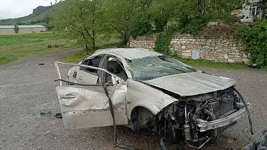 Otomobil takla attı: 3 yaralı