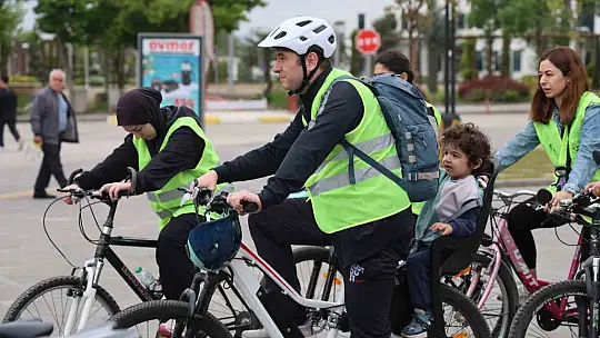 Sağlık için pedal çevirdiler