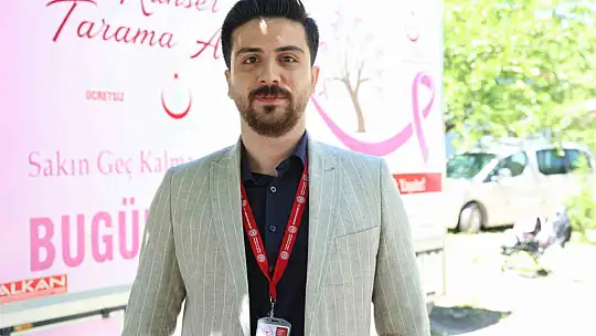 Sağlıkçılar 'kanserde erken tanı' için mobil araçla ilçe ilçe dolaşıyor