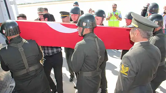 Şehit Ataş'ın naaşı memleketi Elazığ'a getirildi