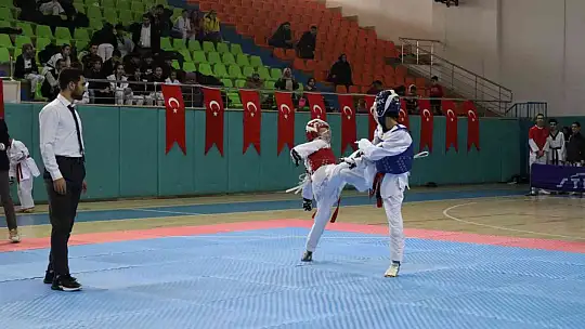 Taekwondo il şampiyonası Elazığ'da başladı