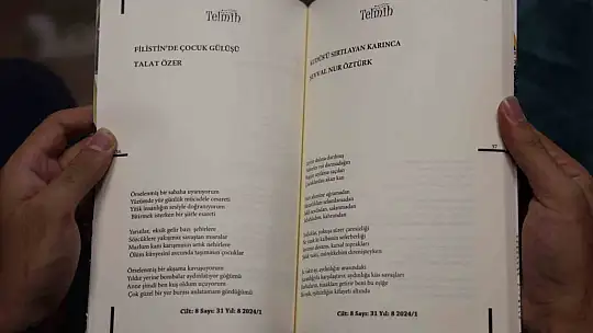 Telmih dergisi 31. sayısında 'Filistin' özel başlığıyla yayımlandı