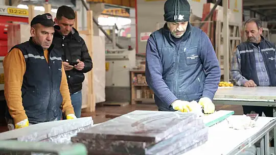 Tescilli Elazığ vişne mermeri: Kabe ve Beyaz Saray'dan 68 ülkeyi süslüyor
