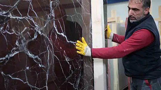 Tescilli Elazığ vişne mermeri: Kabe ve Beyaz Saray'dan 68 ülkeyi süslüyor