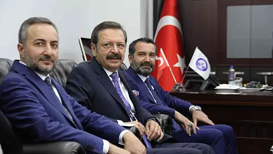 TOBB Başkanı Hisarcıklıoğlu Elazığ'da