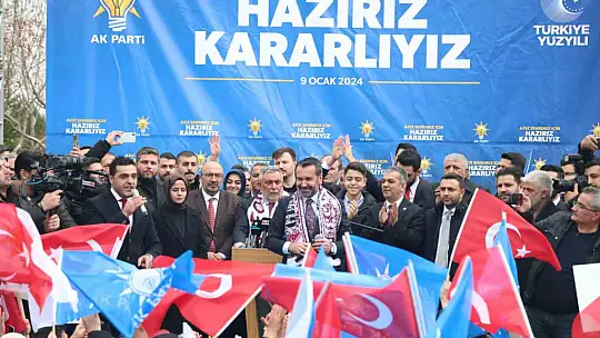 Yeniden aday olan Başkan Şerifoğulları'na coşkulu karşılama