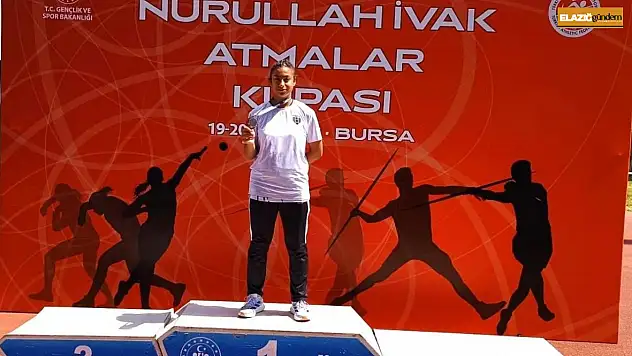 Elazığlı sporculardan atletizmde büyük başarı