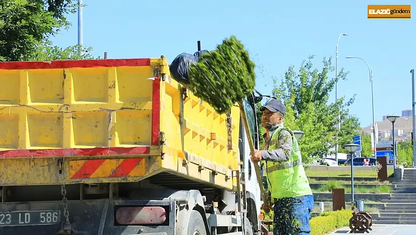 Elazığ Belediyesinden Millet Bahçesinde kapsamlı düzenleme çalışması