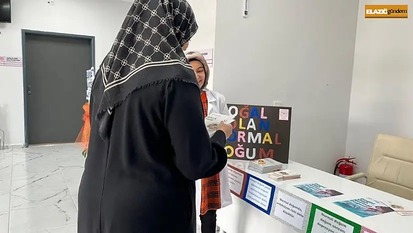Elazığ'da 'doğal olan normal doğum' etkinliği