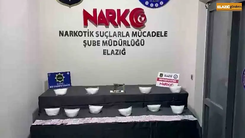 Elazığ'da 5 kilo uyuşturucu ele geçirildi: 2 tutuklama