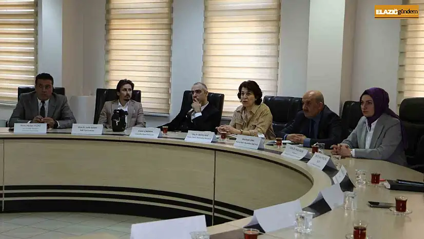 Elazığ'da Çocuk İzlem Merkezi koordinasyon toplantısı