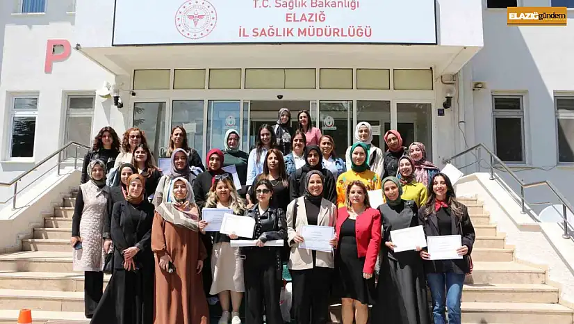 Elazığ'da Gebe Okulu eğitimleri sürüyor