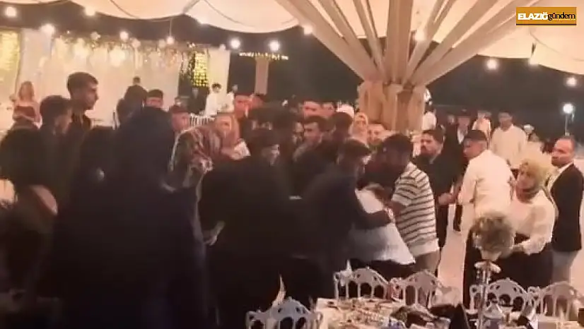 Elazığ'da mezuniyet balosunda kavga
