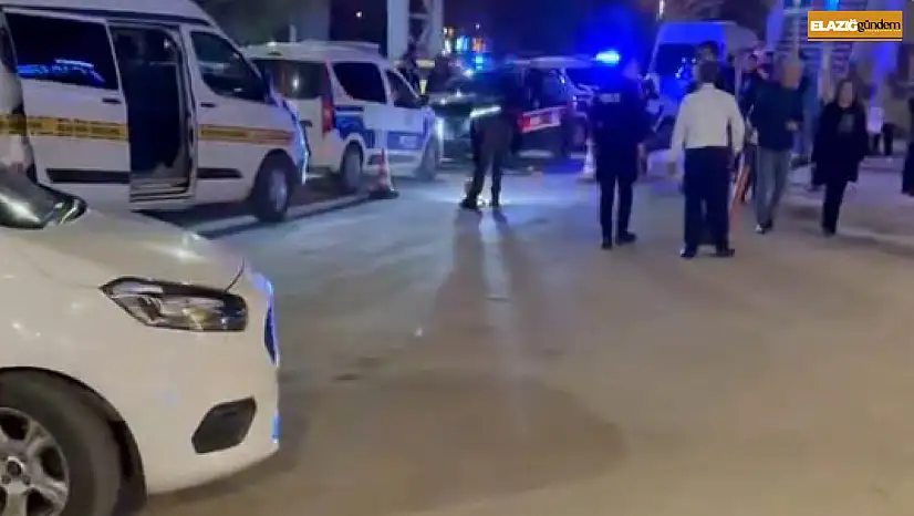 Elazığ'da silahlı kavga: 1 yaralı
