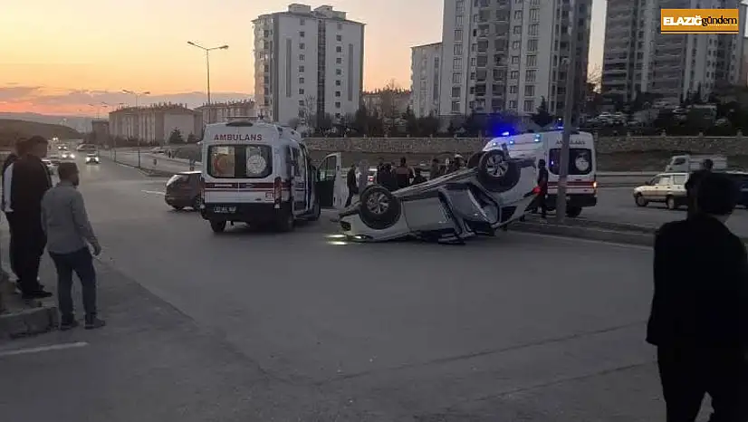 Elazığ'da trafik kazası: 4 yaralı