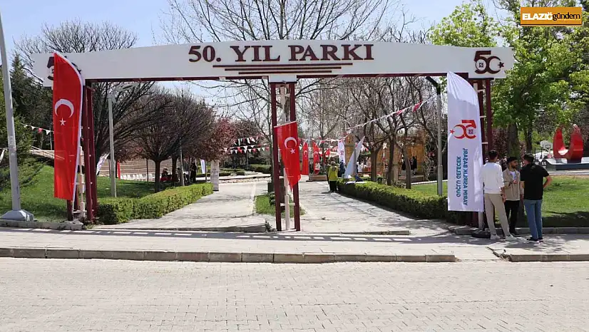 FÜ'de isim değişikliği: Kültür Park, '50. Yıl Parkı' oldu