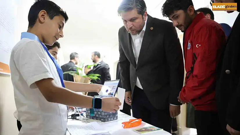 Öğrencilerin hazırladığı projeler, bilim merkezinde görücüye çıktı