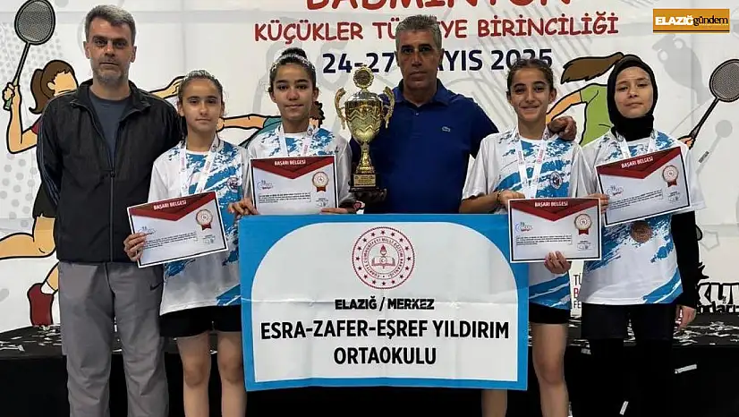Okul sporlarının parlayan yıldızı Elazığ