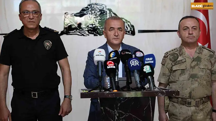 Vali Hatipoğlu: 'Elazığspor-Vanspor maçında 3 bin 66 personel görev alacak'