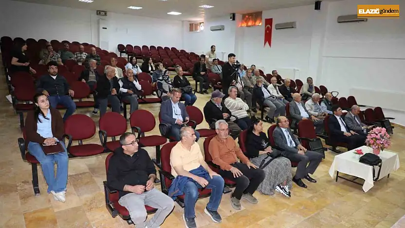 Ağın'da zirai don sonrası bilgilendirme toplantısı