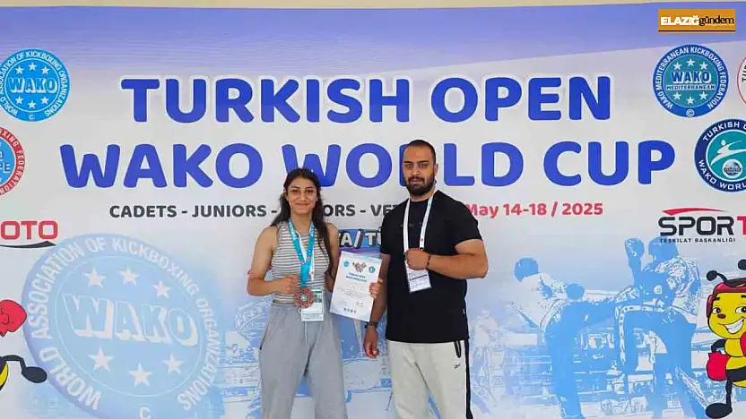 Antalya'da Elazığlı sporcular madalyaları topladı