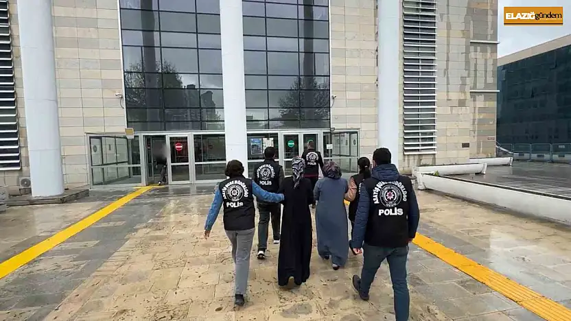 Elazığ'da 416 bin liralık ziynet eşyası çalan kadın şüpheliler yakalandı