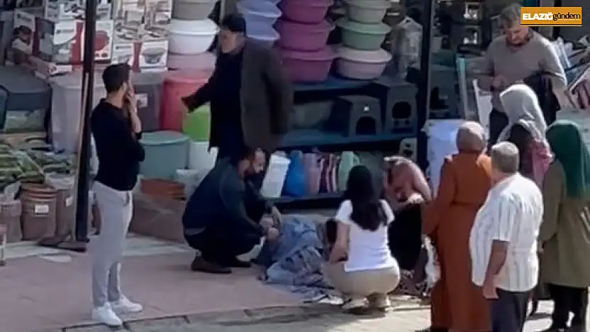 Elazığ'da cam silen kadın 1. kattan düşerek yaralandı