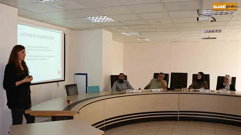 Elazığ'da davranışsal bağımlılıklarla mücadele il teknik kurulu toplantısı