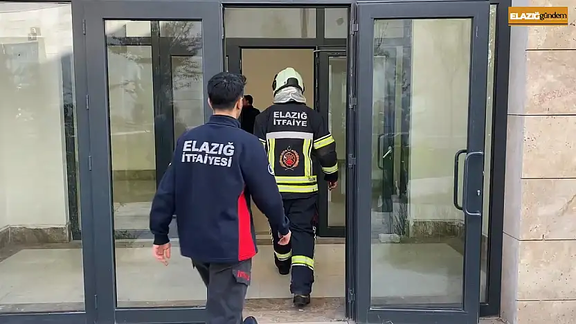 Elazığ'da düdüklü tencere yangını, ekipleri harekete geçirdi