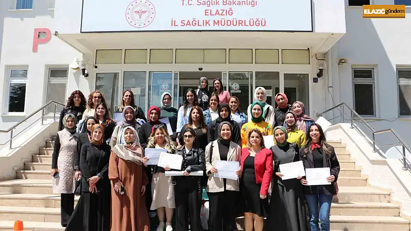 Elazığ'da Gebe Okulu eğitimleri sürüyor