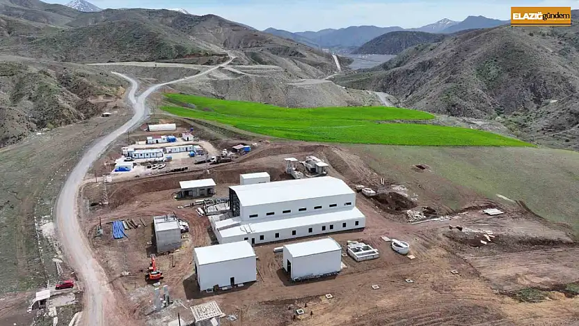 Elazığ'da içme suyu arıtma tesisinde çalışmalar sürüyor
